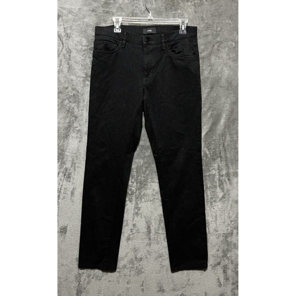 VINCE 5-Pocket‎ Trouser Size 32 34X32 Dark Gray Modern Fit Cotton Stretch